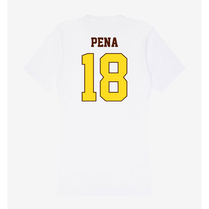Western Michigan - NCAA Baseball : Diego Pena - Women's V-Neck T-Shirt-1
