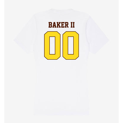 Western Michigan - NCAA Football : Max Baker II - Women's V-Neck T-Shirt-1