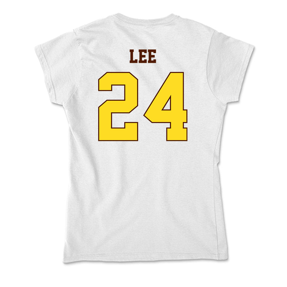Western Michigan - NCAA Men's Basketball : Robert Lee - Soft Style Women’s T-Shirt-1