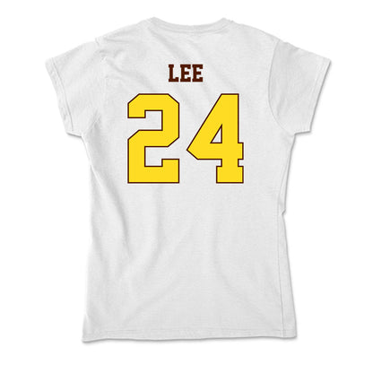 Western Michigan - NCAA Men's Basketball : Robert Lee - Soft Style Women’s T-Shirt-1