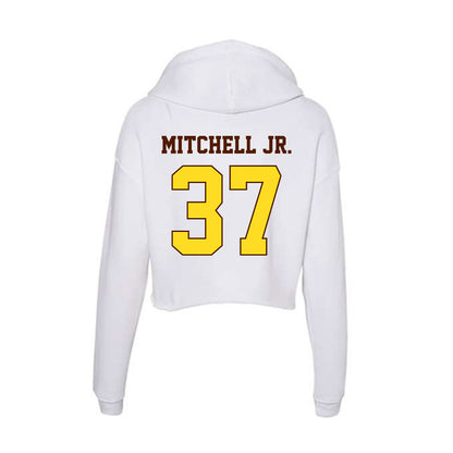 Western Michigan - NCAA Football : Carlos Mitchell Jr. - Women's Crop Fleece Hoodie-1