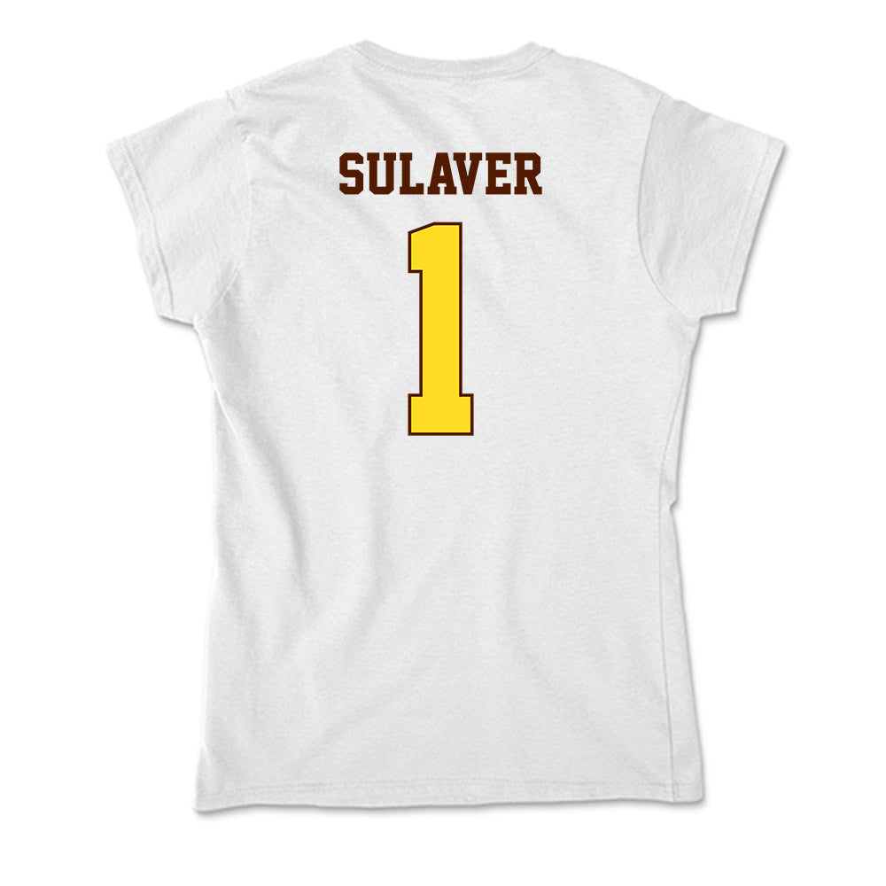 Western Michigan - NCAA Women's Soccer : Reagan Sulaver - Soft Style Women’s T-Shirt-1