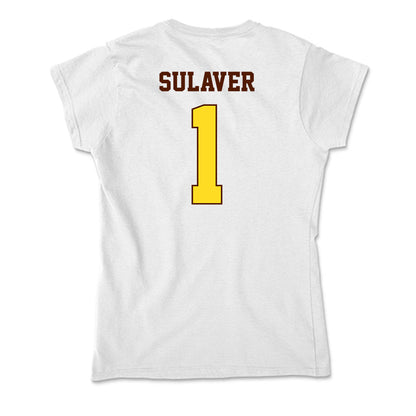 Western Michigan - NCAA Women's Soccer : Reagan Sulaver - Soft Style Women’s T-Shirt-1