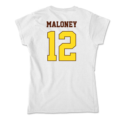 Western Michigan - NCAA Baseball : Michael Maloney - Soft Style Women’s T-Shirt-1