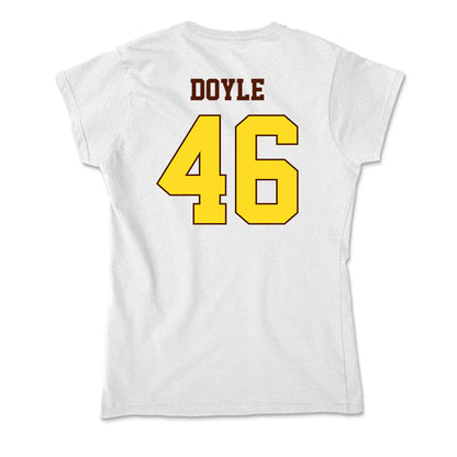 Western Michigan - NCAA Football : Drew Doyle - Soft Style Women’s T-Shirt-1