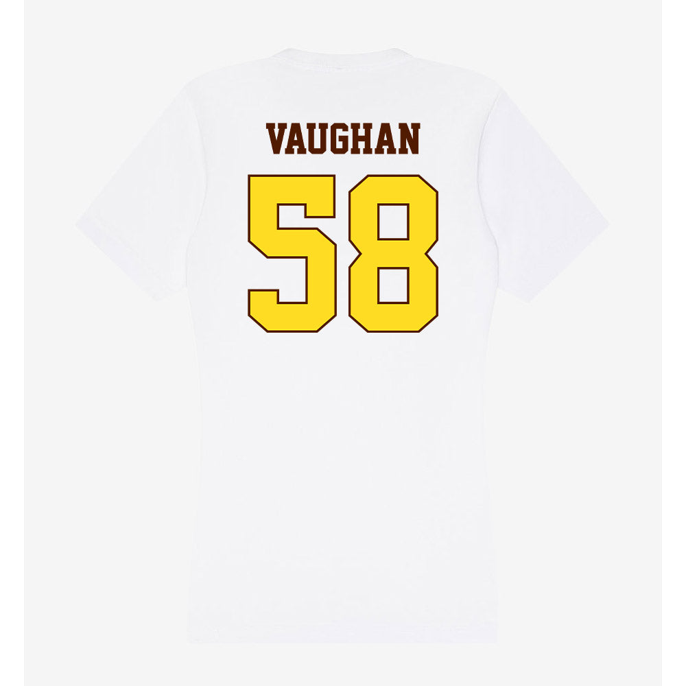 Western Michigan - NCAA Football : Liam Vaughan - Women's V-Neck T-Shirt-1