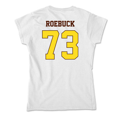 Western Michigan - NCAA Football : Ben Roebuck - Soft Style Women’s T-Shirt-1
