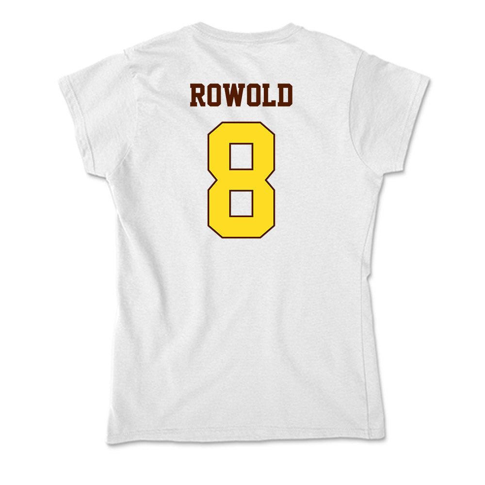 Western Michigan - NCAA Baseball : Jacob Rowold - Soft Style Women’s T-Shirt-1