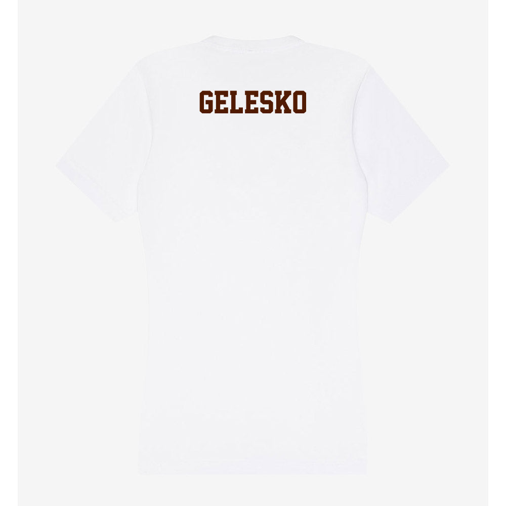 Western Michigan - NCAA Women's Gymnastics : Brooke Gelesko - Women's V-Neck T-Shirt-1