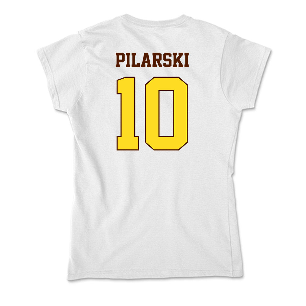 Western Michigan - NCAA Baseball : Mason Pilarski - Soft Style Women’s T-Shirt-1