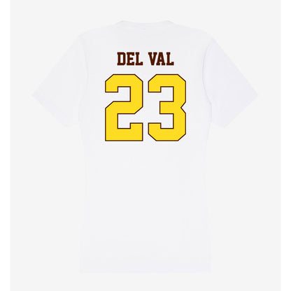 Western Michigan - NCAA Softball : Alysa Del Val - Women's V-Neck T-Shirt-1