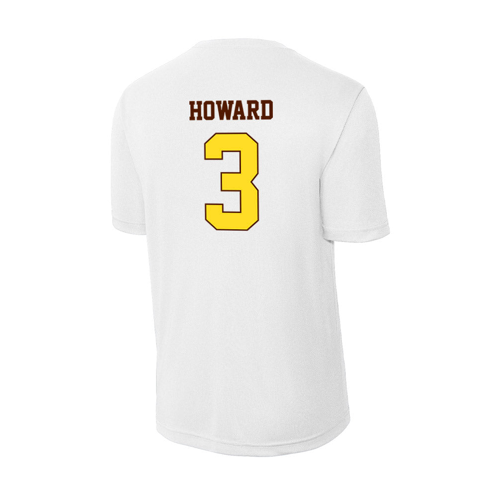 Western Michigan - NCAA Baseball : Drew Howard - Activewear T-Shirt-1