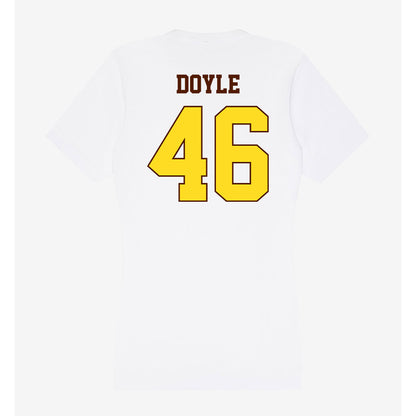 Western Michigan - NCAA Football : Drew Doyle - Women's V-Neck T-Shirt-1