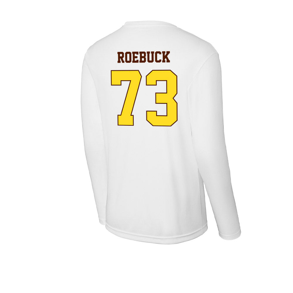 Western Michigan - NCAA Football : Ben Roebuck - Activewear Long Sleeve T-Shirt-1