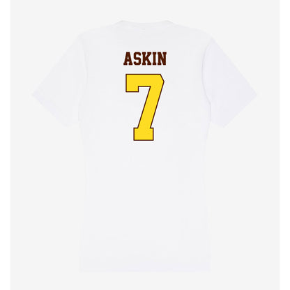 Western Michigan - NCAA Women's Volleyball : Ella Askin - Women's V-Neck T-Shirt-1