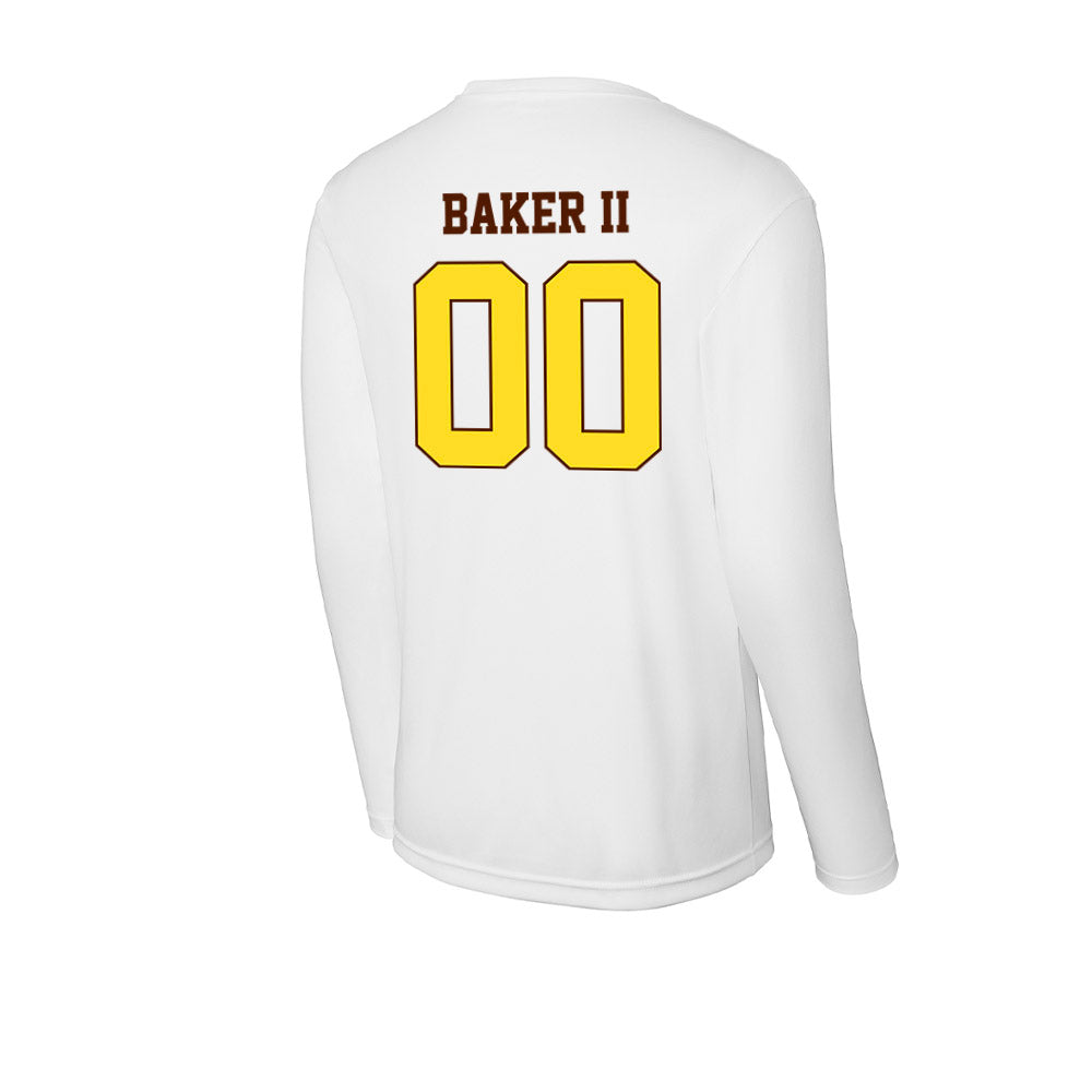 Western Michigan - NCAA Football : Max Baker II - Activewear Long Sleeve T-Shirt-1