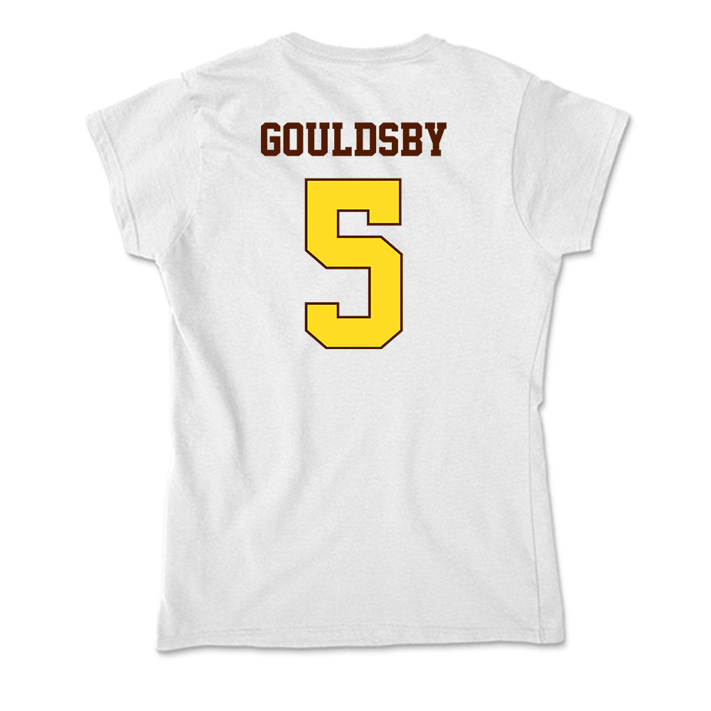 Western Michigan - NCAA Football : Kordell Gouldsby - Soft Style Women’s T-Shirt-1