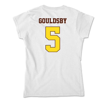 Western Michigan - NCAA Football : Kordell Gouldsby - Soft Style Women’s T-Shirt-1