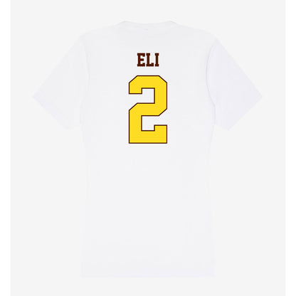 Western Michigan - NCAA Men's Basketball : Joshua Eli - Women's V-Neck T-Shirt-1