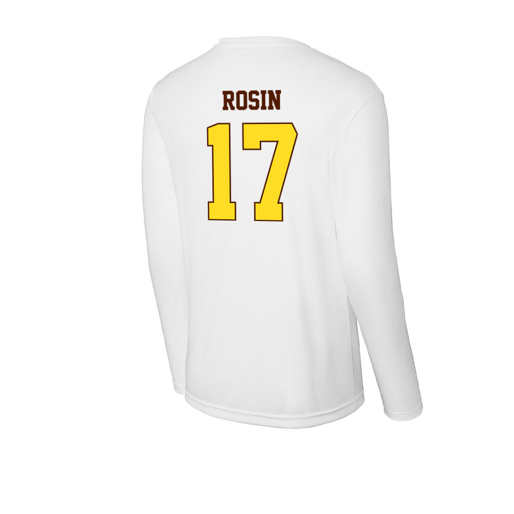Western Michigan - NCAA Men's Soccer : Alex Rosin - Activewear Long Sleeve T-Shirt-1