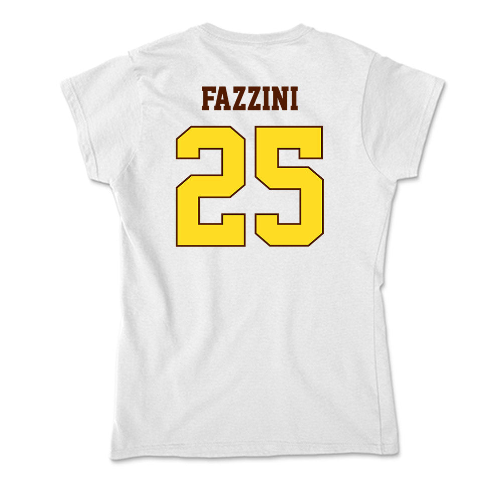 Western Michigan - NCAA Softball : Casey Fazzini - Soft Style Women’s T-Shirt-1