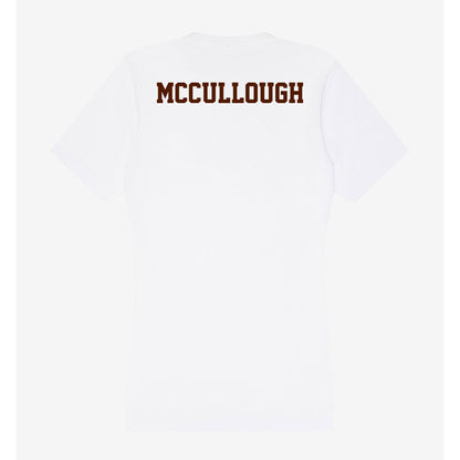 Western Michigan - NCAA Football : Daeh McCullough - Women's V-Neck T-Shirt-1