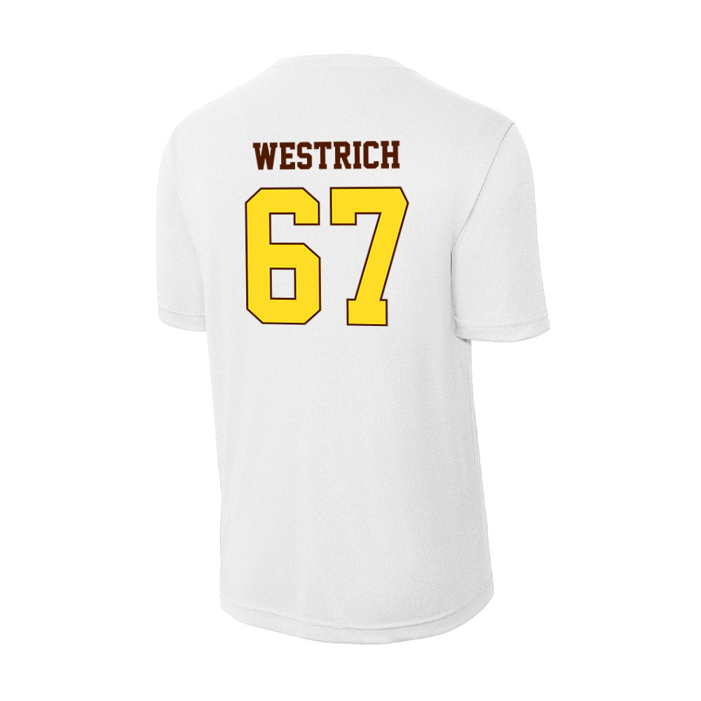 Western Michigan - NCAA Football : Ryan Westrich - Activewear T-Shirt-1