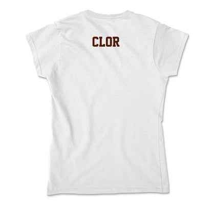 Western Michigan - NCAA Women's Cross Country : Madison Clor - Soft Style Women’s T-Shirt-1
