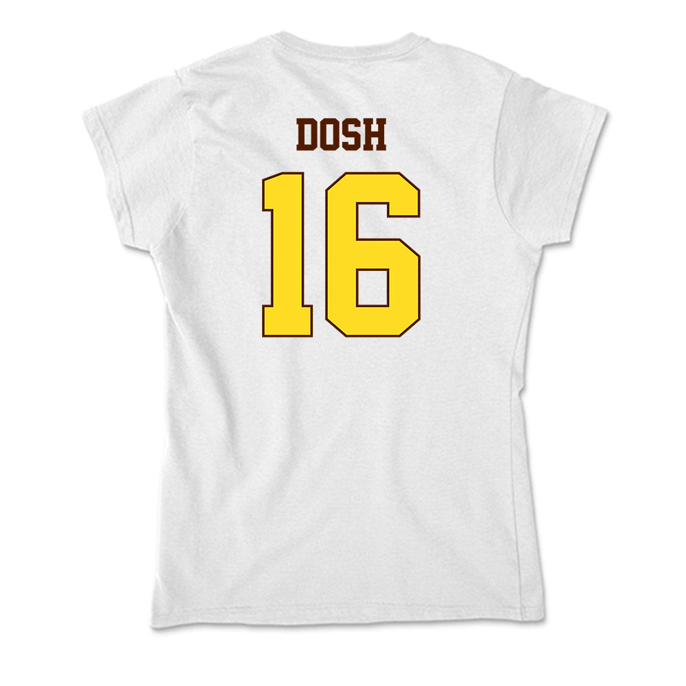 Western Michigan - NCAA Football : Jaxson Dosh - Soft Style Women’s T-Shirt-1