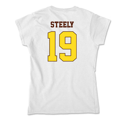 Western Michigan - NCAA Football : Braden Steely - Soft Style Women’s T-Shirt-1