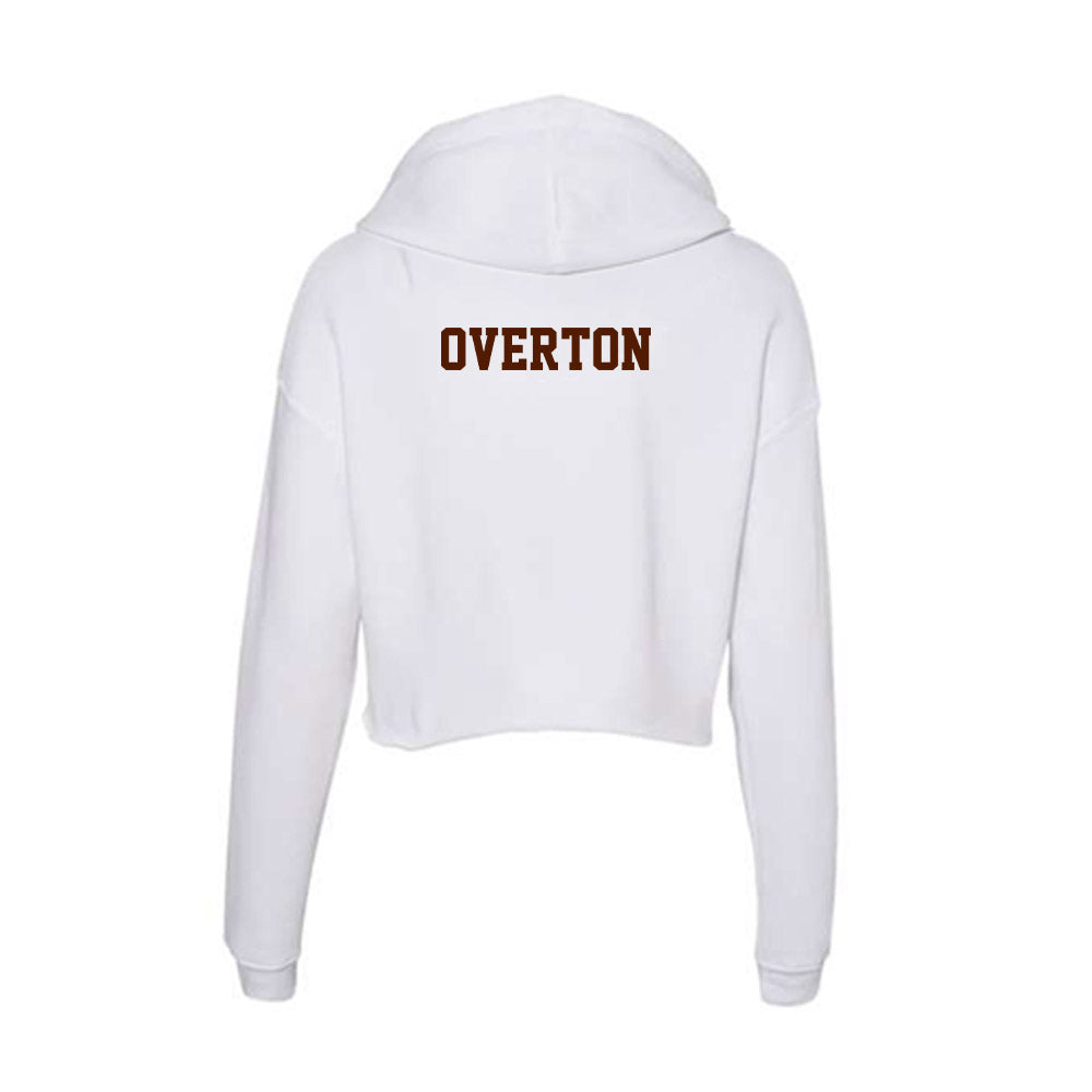 Western Michigan - NCAA Women's Cross Country : Lily Overton - Women's Crop Fleece Hoodie-1