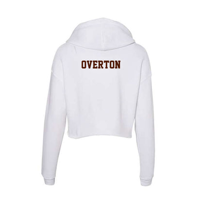 Western Michigan - NCAA Women's Cross Country : Lily Overton - Women's Crop Fleece Hoodie-1