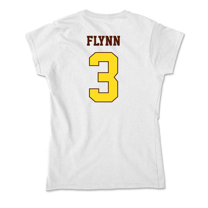 Western Michigan - NCAA Women's Basketball : Olivia Flynn - Soft Style Women’s T-Shirt-1