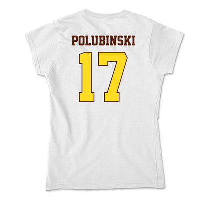 Western Michigan - NCAA Baseball : Josh Polubinski - Soft Style Women’s T-Shirt-1