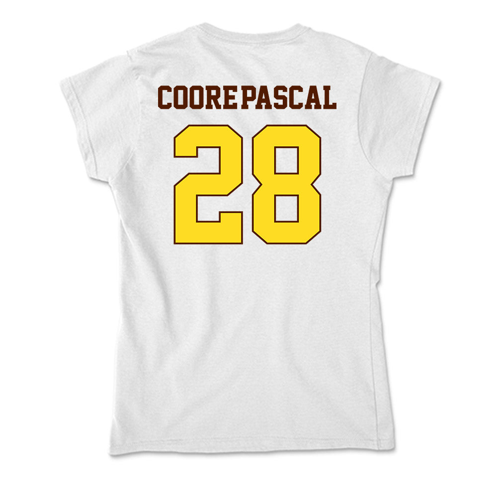 Western Michigan - NCAA Women's Soccer : Mikayla Coore-Pascal - Soft Style Women’s T-Shirt-1