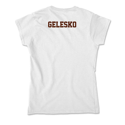 Western Michigan - NCAA Women's Gymnastics : Brooke Gelesko - Soft Style Women’s T-Shirt-1
