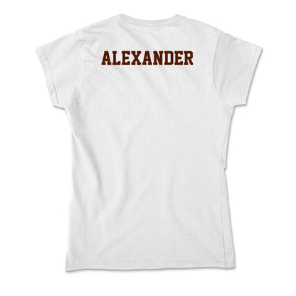 Western Michigan - NCAA Football : Blair Alexander - Soft Style Women’s T-Shirt-1