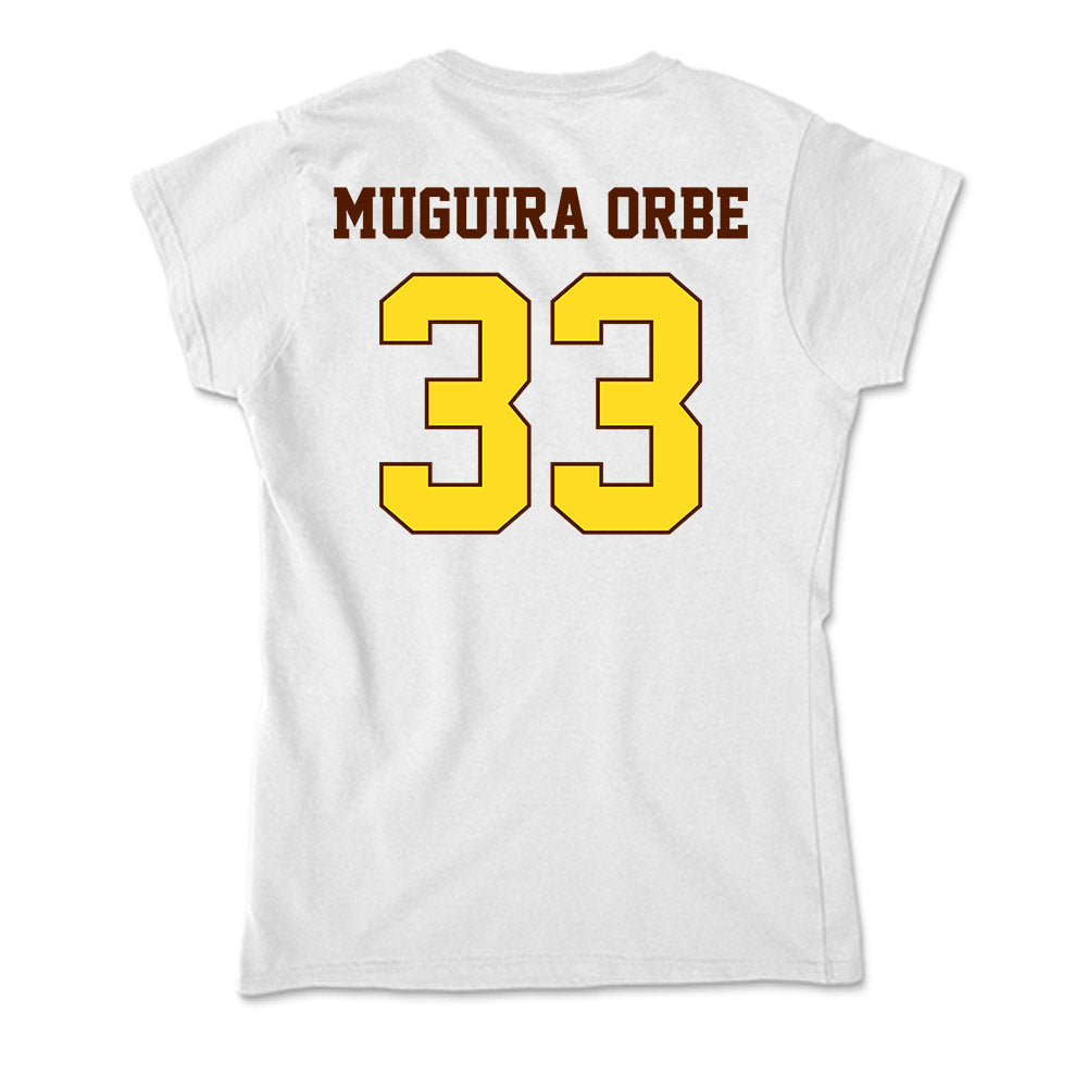 Western Michigan - NCAA Women's Basketball : Nile Muguira Orbe - Soft Style Women’s T-Shirt-1