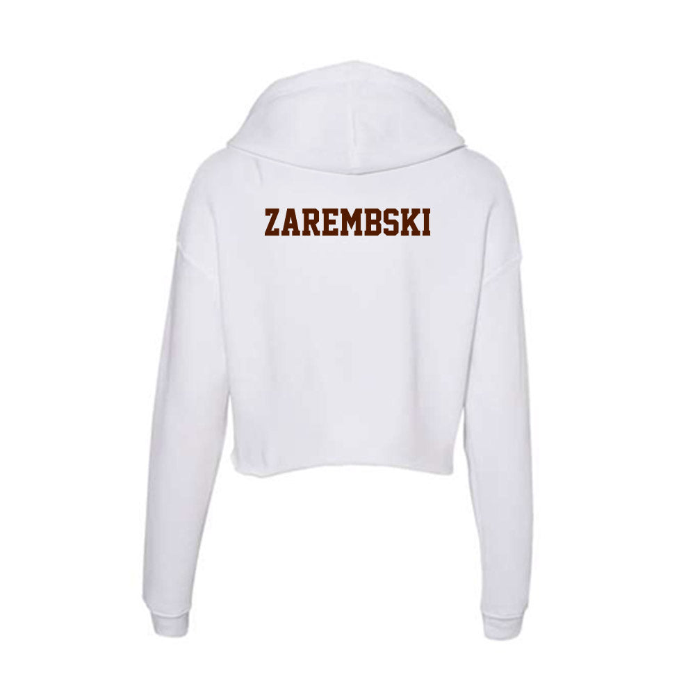 Western Michigan - NCAA Women's Track & Field : Madison Zarembski - Women's Crop Fleece Hoodie-1