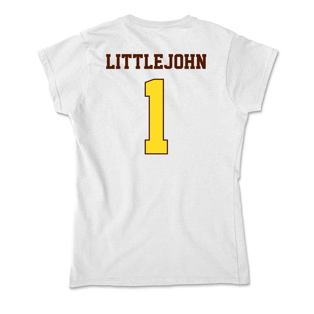 Western Michigan - NCAA Football : Emazon Littlejohn - Soft Style Women’s T-Shirt-1