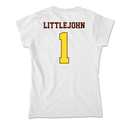 Western Michigan - NCAA Football : Emazon Littlejohn - Soft Style Women’s T-Shirt-1