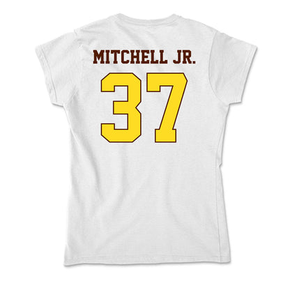 Western Michigan - NCAA Football : Carlos Mitchell Jr. - Soft Style Women’s T-Shirt-1