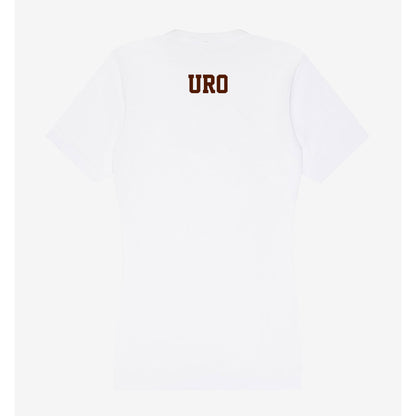 Western Michigan - NCAA Women's Gymnastics : Linda Uro - Women's V-Neck T-Shirt-1
