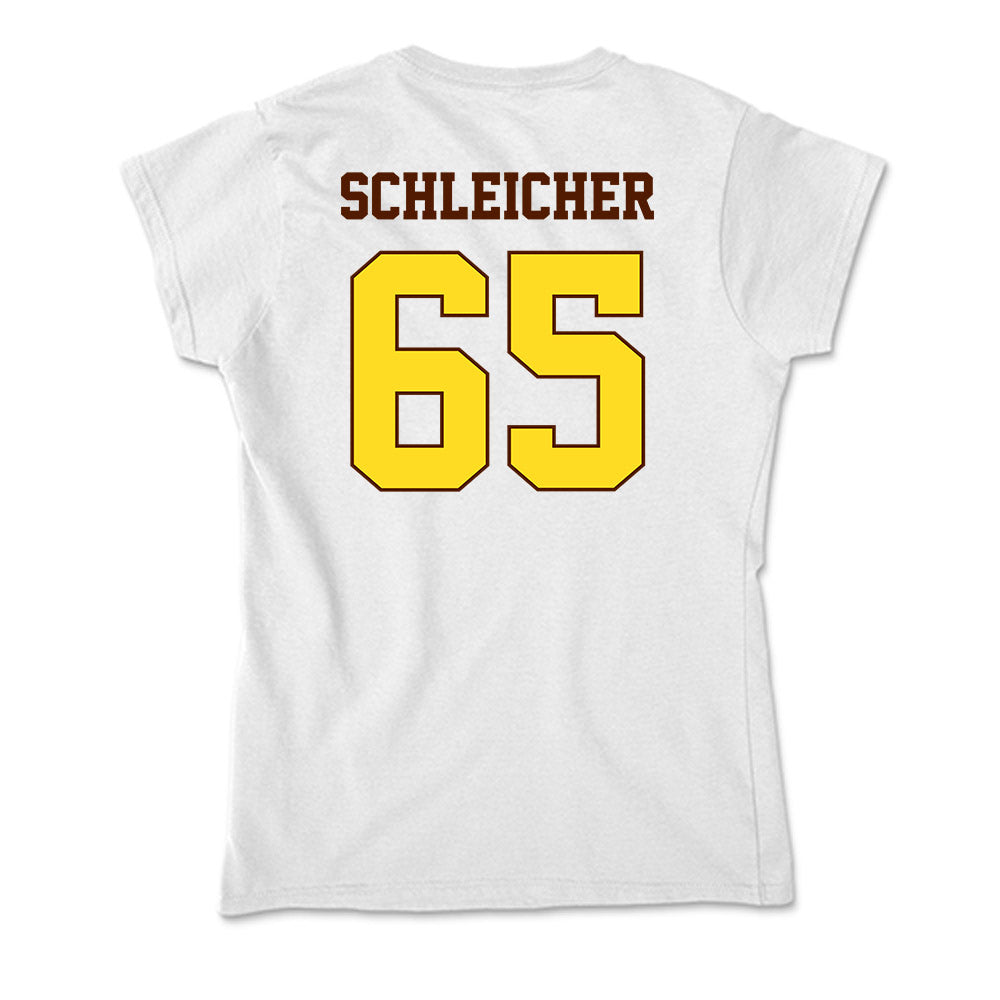 Western Michigan - NCAA Football : Jeremy Schleicher - Soft Style Women’s T-Shirt-1