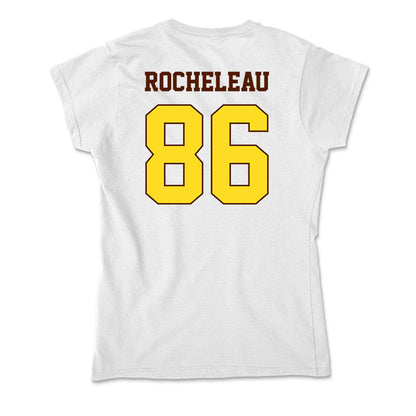 Western Michigan - NCAA Football : Ryan Rocheleau - Soft Style Women’s T-Shirt-1