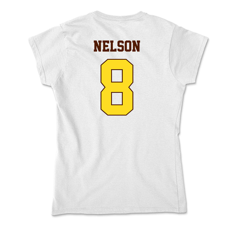 Western Michigan - NCAA Football : Egypt Nelson - Soft Style Women’s T-Shirt-1
