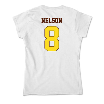 Western Michigan - NCAA Football : Egypt Nelson - Soft Style Women’s T-Shirt-1