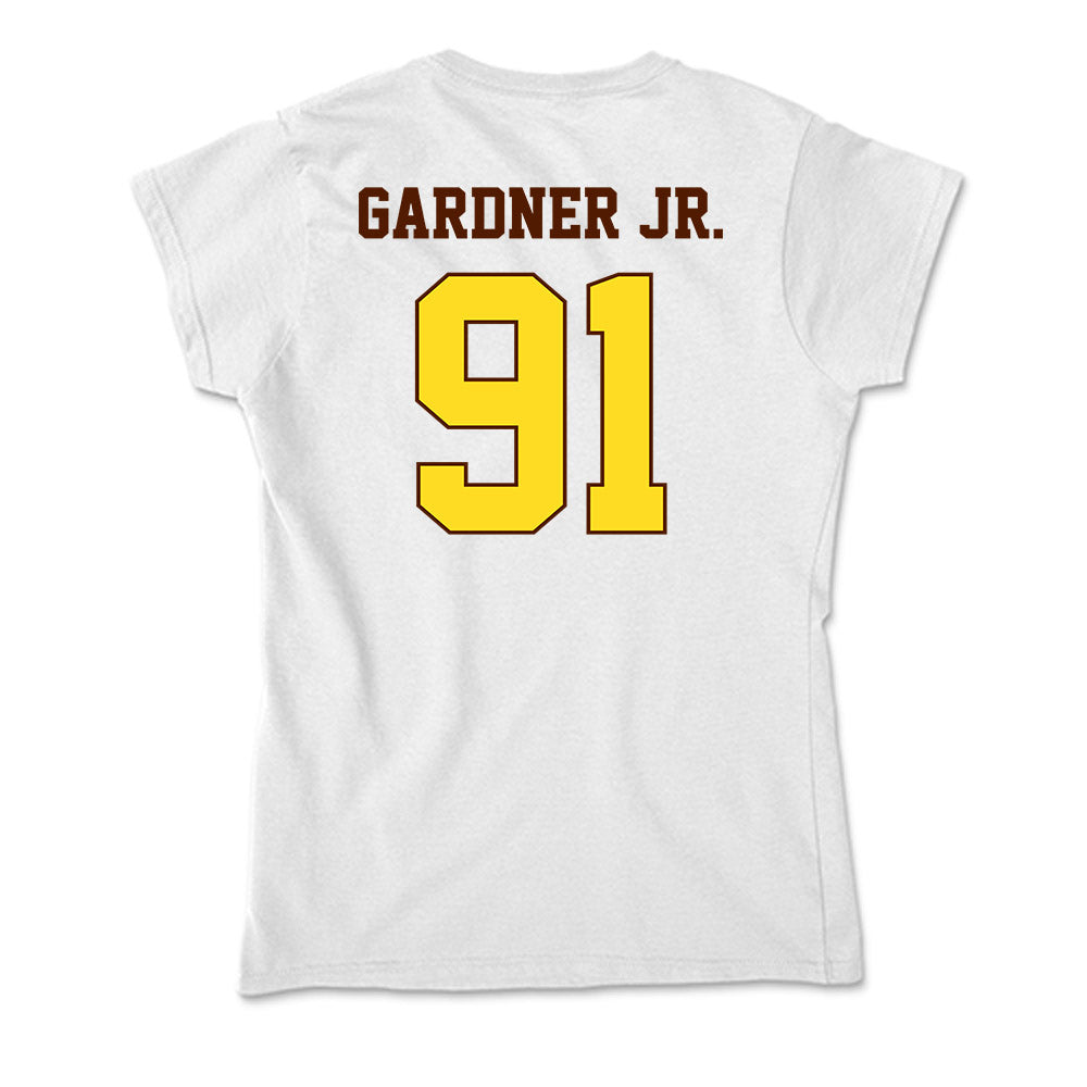 Western Michigan - NCAA Football : Scoop Gardner Jr. - Soft Style Women’s T-Shirt-1