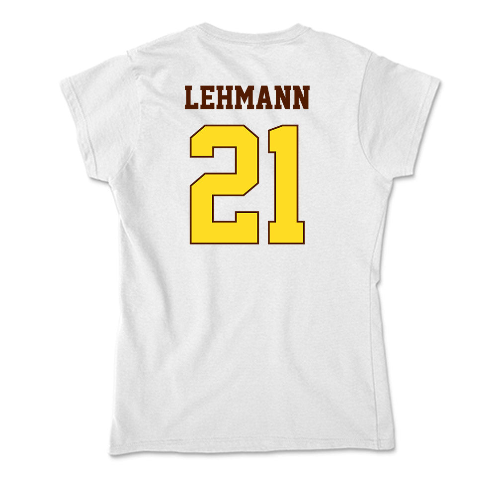 Western Michigan - NCAA Baseball : Adam Lehmann - Soft Style Women’s T-Shirt-1