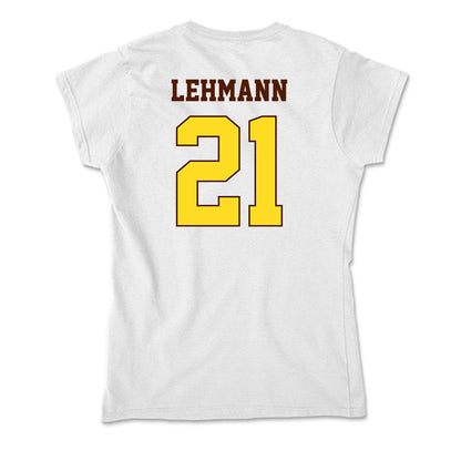 Western Michigan - NCAA Baseball : Adam Lehmann - Soft Style Women’s T-Shirt-1